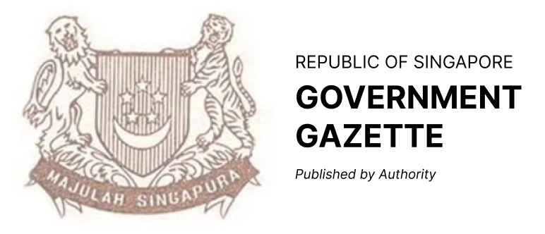 Singapore e-Gazette